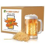 My Brew Supply Hazy IPA Brewing Kit | American Pale Ale Malt | Carapils Grain | Flaked Oats & Wheat | Azacca & Mosaic Pellet Hops | Fermentis Safale Yeast | 5 Gallon Advanced All Grain Home Brewing