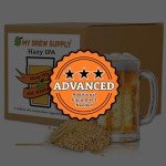 My Brew Supply Hazy IPA Brewing Kit | American Pale Ale Malt | Carapils Grain | Flaked Oats & Wheat | Azacca & Mosaic Pellet Hops | Fermentis Safale Yeast | 5 Gallon Advanced All Grain Home Brewing