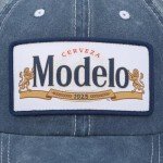 Modelo Beer Label Denim Baseball Cap