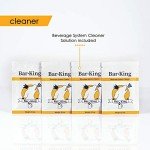 Bar-King Quick-Connect Kegerator Beer Line Cleaning kit. Finally, Cleaning Your Lines is Simple! (Includes Cleaning Powder) - for Standard Kegs