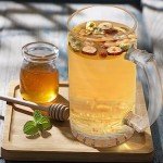 Okllen 8 Pack 16 Oz Glass Beer Mug with Handle, Heavy Large Glass Steins Beer Cups with Stainless Steel Straws, Heavy Base, Thick Drinking Glasses for Freezer, Bar, Cocktail, Alcohol, Beverages, Soda