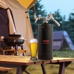 Beer Growler Tap System, 128Oz 4L Mini Keg, 304 Stainless Steel Pressurized Beer Growler, Keg Growler with Pressure Display, CO2 Regulator Faucet, Leak-Proof Ring For Draft, Homebrew, Craft Beer