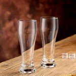 Wlasss Beer Glasses Set of 6,14.7oz Glasses Drinking Set, Craft Pint Glasses for Freezer Supply Aroma Retention, Tall Beer Mug and Glassware Gifts for Men