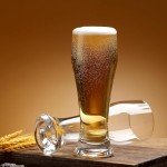 Wlasss Beer Glasses Set of 6,14.7oz Glasses Drinking Set, Craft Pint Glasses for Freezer Supply Aroma Retention, Tall Beer Mug and Glassware Gifts for Men
