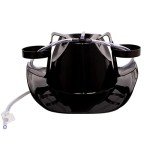 Tigerdoe – Drinking Helmet for Adults – Drinking Hat with Straw – Soda Hat - Drinking Party Hat – Black Guzzler Helmet – Cowboy Party Accessories
