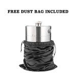TMCRAFT 270OZ Stainless Steel Mini Keg, Portable beer growler with Exhaust Valve Designed Cap to Keep Beverage Fresh