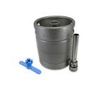 Coldbreak Two Gallon Keg (2 Gallons), Refilable Keg, Threaded Spear, Portable, ColdOne Keg