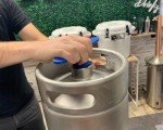 Coldbreak Two Gallon Keg (2 Gallons), Refilable Keg, Threaded Spear, Portable, ColdOne Keg