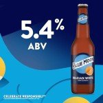 Blue Moon Belgian Wheat Ale, 6 Pk, 12 fl. oz. Bottles, 5.4% ABV