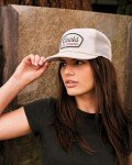 AMERICAN NEEDLE Coors Beer Wyatt Adjustable Snapback Trucker Baseball Hat (23014A-COORS-IVOR)