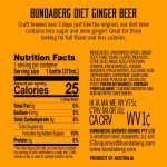 Bundaberg Diet Ginger Beer, 12.7 Fl Oz (Pack of 4)