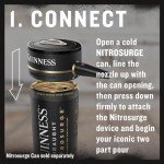 Guinness Draught Nitrosurge Device, Stout Beer, Perfect Pub Pour at Home, Rich Smooth Head & Sweetness of Malt Balanced with Hops, Cans Sold Separately, Device Only, Black