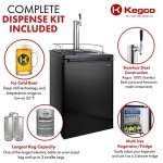 Kegco Kegerator Beer Keg Refrigerator - Single Faucet - D System