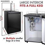 Kegco Kegerator Beer Keg Refrigerator - Single Faucet - D System