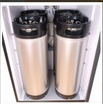 Semfeil Brew New 5 Gallon Ball Lock Keg 304 Stainless Steel 19L HomeBrew Beer Corny Keg with Dual Rubber Handle Home Brew Stainless Beer Keg For Soda Water And Nitro Coffee Brew