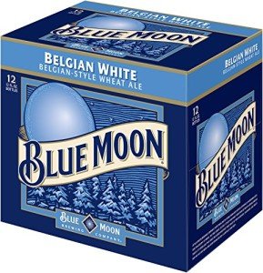 Blue Moon Belgian White Ale, 12 pk, 12 oz bottles, 5.4% ABV, (10809)