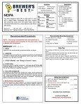 Brewer's Best NEIPA (New England IPA) Five Gallon Beer Making Ingredient Kit