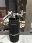 128oz Mini Keg Growler Carbonated Beer Growler Tap System 304 Stainless Steel Pressurized Draft Beer Dispenser System, Portable Home Beer Dispenser System Craft Beer Keg Gift for Men Beer Lovers