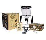 Craft A Brew Premium Homebrew Starter Home Brewing –6.5 Gallon Conical Fermenter – 5 Gallon Recipe Capping Kit – Thermometer (Hefeweizen)