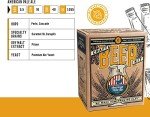 Craft a Brew - Deluxe Beer Brewing Kit - American Pale Ale - For Home Brewing - Beer Making Supplies - Includes Beer Brewing Kit, Recipe Kit, Capper, and Caps - 1 Gallon
