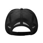 Waldeal Men's Bachelor Boy Party Trucker Caps Adjustable Mesh Baseball Hats Black