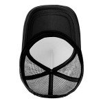 Waldeal Men's Bachelor Boy Party Trucker Caps Adjustable Mesh Baseball Hats Black