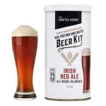 ABC Crafted Series Beer Making Kit | Beer Making Ingredients for Home Brewing | Yields 6 Gallons of Beer | Irish Red Ale
