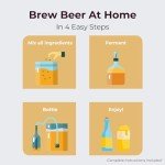 ABC Crafted Series Beer Making Kit | Beer Making Ingredients for Home Brewing | Yields 6 Gallons of Beer | Irish Red Ale