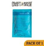 Craft A Brew - Safale S-04 Dry Yeast - English Ale Dry Yeast - For English and American Ales and Hard Apple Ciders - Ingredients for Home Brewing - Beer Making Supplies - [1 Pack]