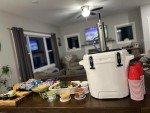 Coldbreak ColdOne Portable Kegerator, 2 Gallon Keg, Batch Craft Coctails, Easy Fill 256 oz Keg (Greg)