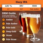My Brew Supply Hazy IPA Extract Kit | Pale Dry Malt Extract | Flaked Wheat & Oats | Corn Sugar | Azacca & Mosaic Hops | Fermentis Safale Yeast | Priming Sugar | Bottle Caps | 5 Gallon Yield