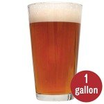 2-Pack 1 Gallon Malty Homebrew Beer Recipe Kits - Caribou Slobber Brown Ale Recipe Kit and Irish Red Ale Recipe Kit - Malt Extract and Ingredients for 1 Gallon