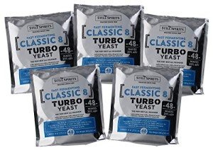 Still Spirits Turbo Classic 8 Yeast (Pack of 5)
