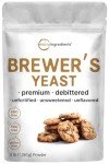 Brewers Yeast Powder for Lactation, 3lbs (90 Servings) | Debittered Brewers Yeast for Breastfeeding Support | Great for Lactation Cookies & Tea | Rich Vitamin B Complex & Protein Source | Non-GMO