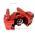 WENNING Manual Beer Bottle Capper Tool with 150 count Beer Bottle Caps,26mm Beer Corking Machine for Home Brewing (RED)