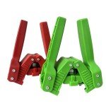 WENNING Manual Beer Bottle Capper Tool with 150 count Beer Bottle Caps,26mm Beer Corking Machine for Home Brewing (RED)