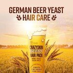 CRAZY SKIN Hair Treatment Mask - pH5.5 Beer Yeast, Protein, Keratin, Argan Oil, Collagen - Repairs Dry, Damaged or Color Treated Hair 6.77oz(200ml)