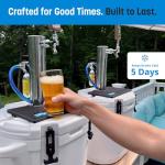 Coldbreak ColdOne Portable Kegerator, 2 Gallon Keg, Batch Craft Coctails, Easy Fill 256 oz Keg (Greg)