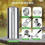 NutriChef Pressurized Craft Beer Growler Tap System