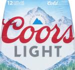 Coors Light 12 Pk, 12 FL OZ Bottles, 4.2% ABV