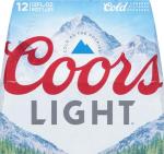 Coors Light 12 Pk, 12 FL OZ Bottles, 4.2% ABV