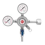 Kegco KC LH-542 Premium Pro Series Dual Gauge Co2 Draft Beer Regulator, Chrome