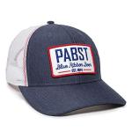Outdoor Cap Standard BEER-026 Pabst Blue Ribbon Navy/White, One Size Fits