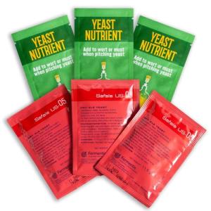Craft A Brew - Safale US-05 Yeast - American Ale Dry Yeast - For American Ales - Ingredients for Home Brewing - Beer Making Supplies - [3 Pack]