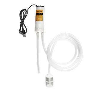 Portable USB Electric auto siphon Self Priming Beer Transfer Pump Kit,Food Grade Pump for Home Brew Beer,Wine, Beverages and Kombucha,bottling 2L/min No Mess Leak,6.5 Feet hose