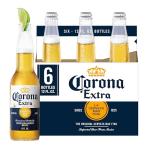 Corona Extra, 6 pk, 12 oz Bottles, 4.6% ABV