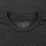 Tee Luv Men's Coors Light Shirt - Cold As The Rockies Coors Beer T-Shirt, Charcoal Gray, L