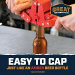 Clear Glass Beer Bottles - 24 Pack, 11.2 oz