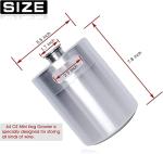 Mini Keg Growler, Pressurized Growler 64 OZ 304 Stainless Steel Mini Keg with Seal knob Cover for Home kitchen Brewing Beer(2L)