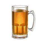 35 OZ Beer Mugs,Heavy Large Beer Glasses with Handle,Classic Beer Mug glasses,Style Extra Large Glass Beer Stein Super Mug